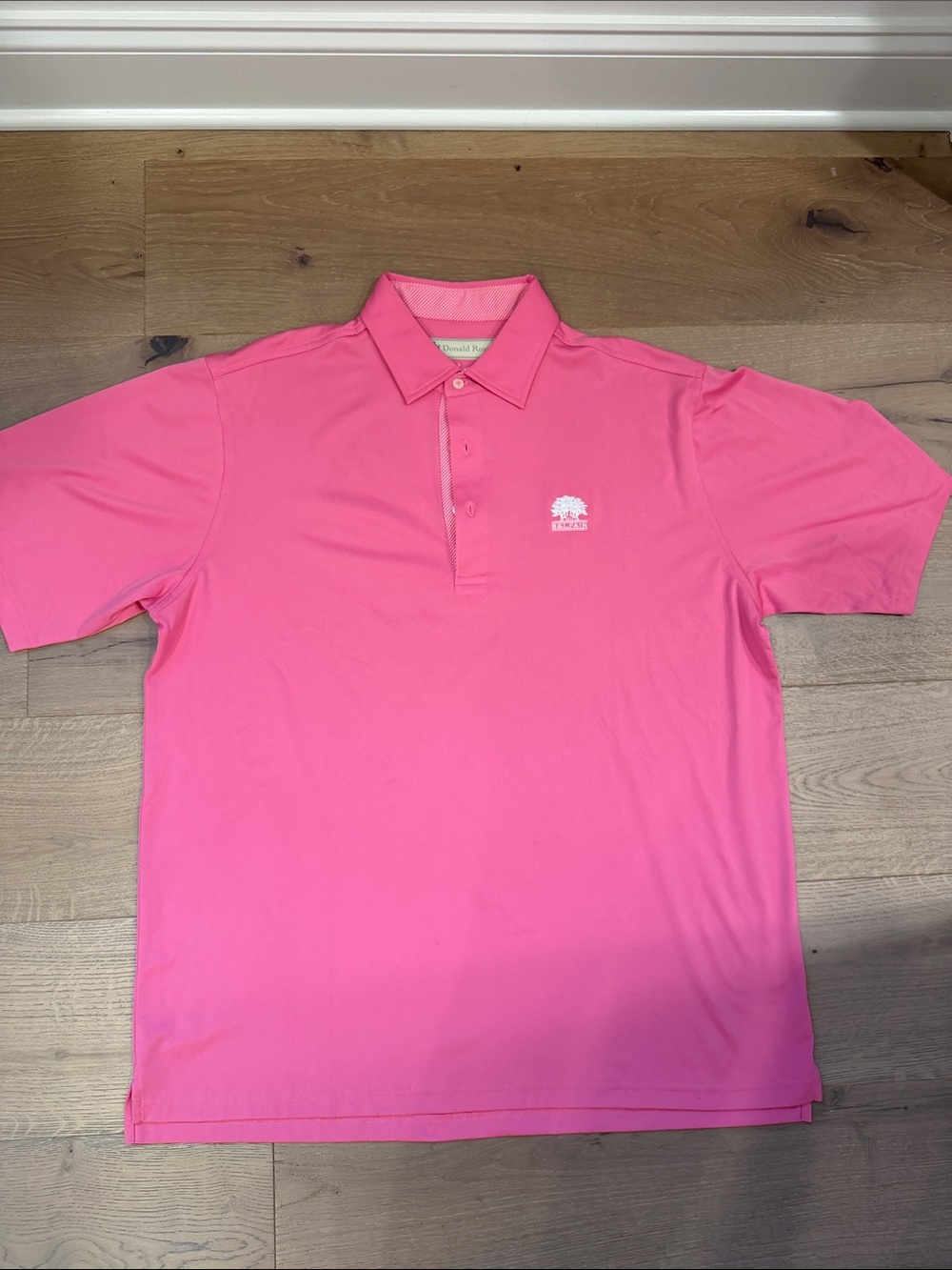 Pink Belfair Short-Sleeve Golf Polo
